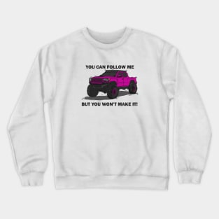 Toyota 4Runner Monster - Pink Crewneck Sweatshirt